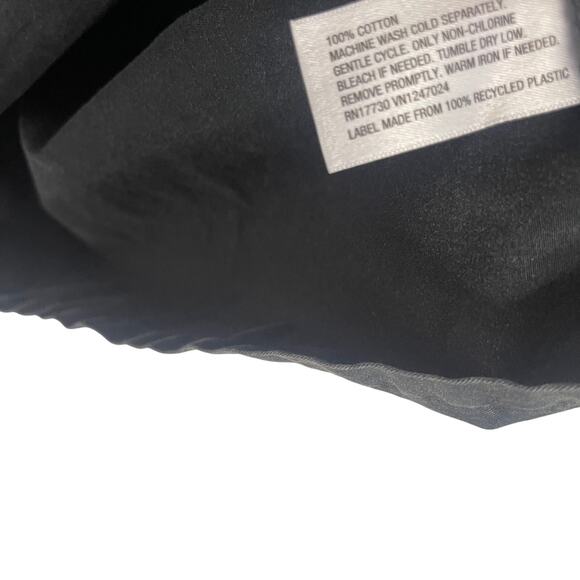 Ava & Viv Women's Plus Size‎ 2X Black 100% Cotton Quarter Balloon Sleeve Blouse - Picture 7 of 9